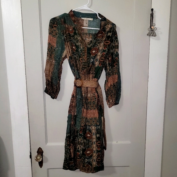 Midi Dress By ELLISON, Size L - Picture 1 of 7